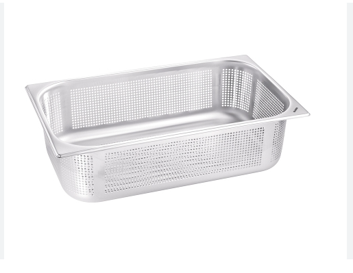 Blanco Bac Gastronorm inox perforé 18/10 GN 1/1 195mmh